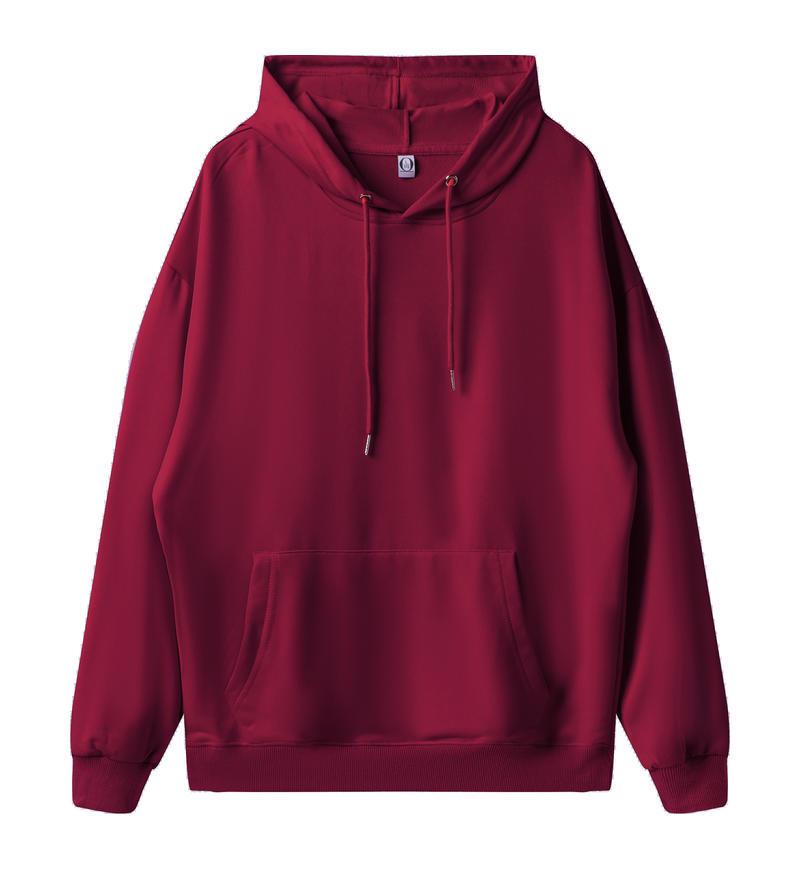Men's 260g Drop Shoulder Hoodie - Sporty Casual Pullover with Custom Logo Print