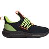 Adidas Lite Racer Adapt 7.0 Trendy Sports Non-Slip Wear-Resistant Low-Top Running Shoes Kids Sneakers Black JQ7358