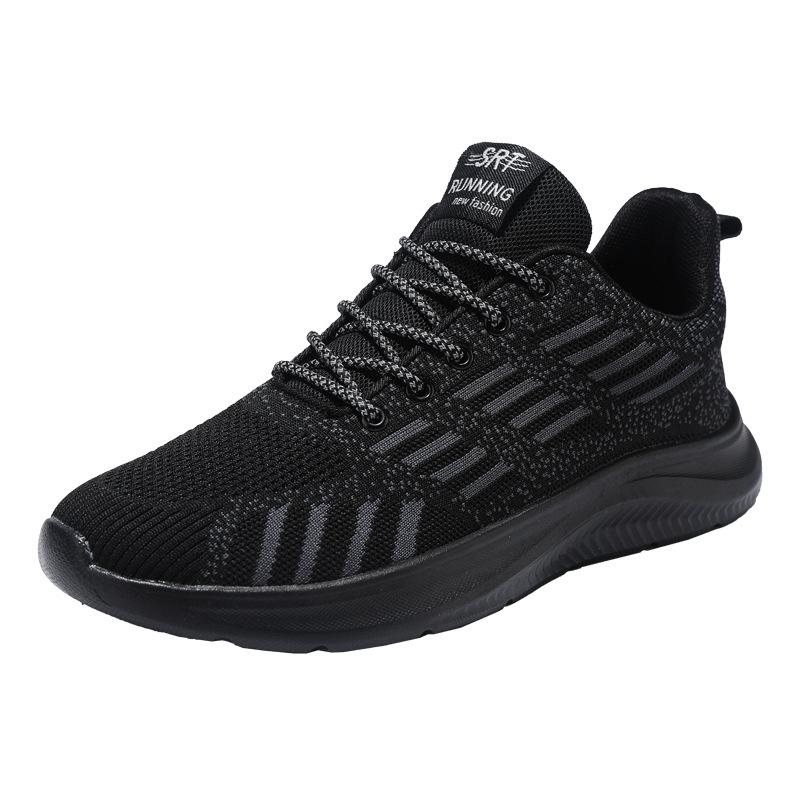 Spring New Men's Shoes Thick Sole Lightweight Breathable Trendy Shoes Manufacturer High-quality Mesh Fashionable Sports Shoes for Men