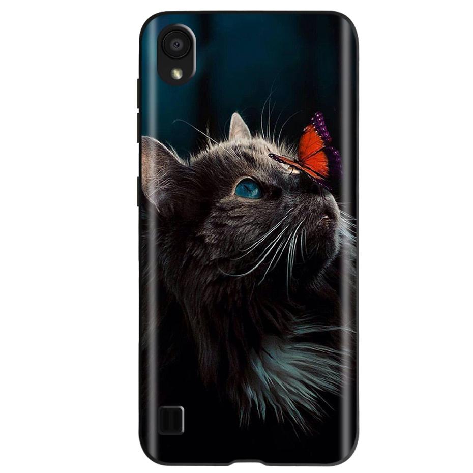 Fashion Cool Painted Case For ZTE Blade A5 2019 Soft SIlicone TPU Black Shockproof Bumper For ZTE A5 (2019) BladeA5 A 5 Funda
