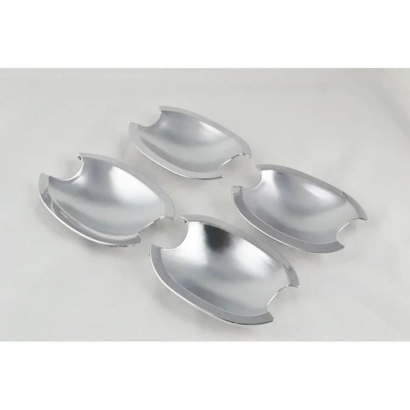 Chrome Door Handle Covers For Peugeot 307 307SW 307CC ABS Exterior Door Bowl Trim Car Styling Accessories 4Pcs Set