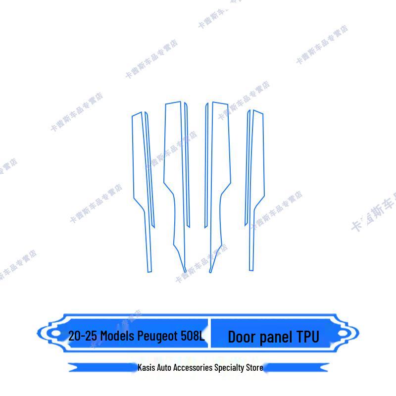 Peugeot 508L Console & Gear Shift Protective Film (25 Models)