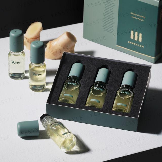 Poppy21 - Сильная укрепляющая ампула для кожи головы 10ml x 3