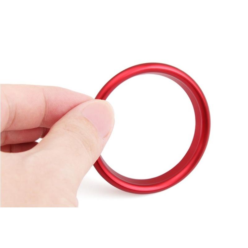 4 Pcs Aluminum Alloy Air Outlet Plug, Instruments, Air Outlet Cover Sticker Decoration Ring sSuitable For A3 S3 2013-2016/Q2