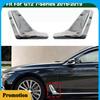 Portable 2PCS New Side Fender Air Duct Panel Chrome Trim For BMW G12 7 Series 2016-2019 51137347377 51747347378