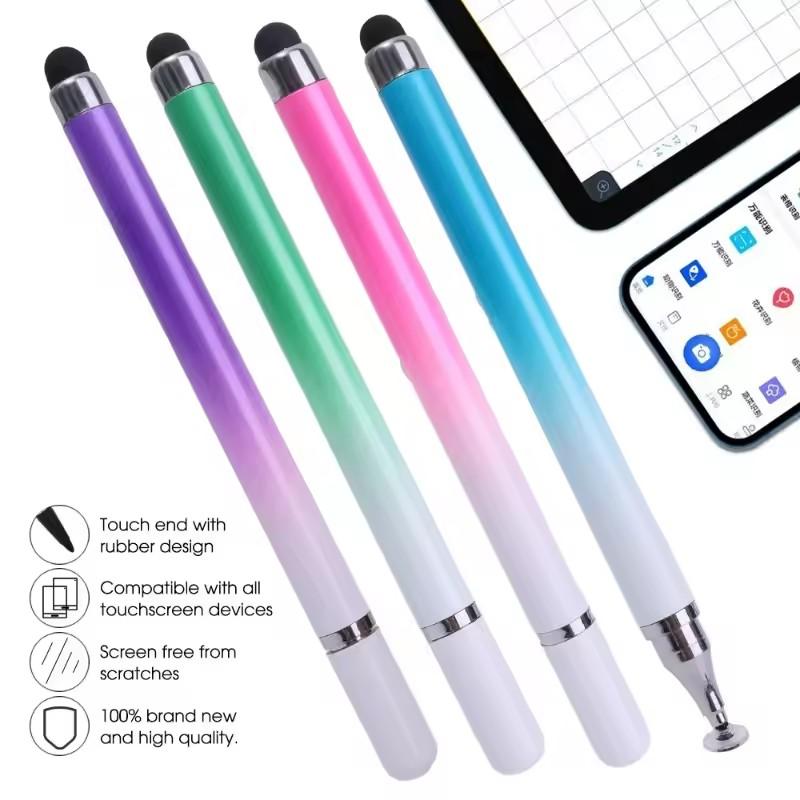 4/1 Pcs Universal 2 in 1 Stylus Pen for Smart Phone Tablet Drawing Capacitive Pencil Android Screen Touch Pen For iPhone Samsung