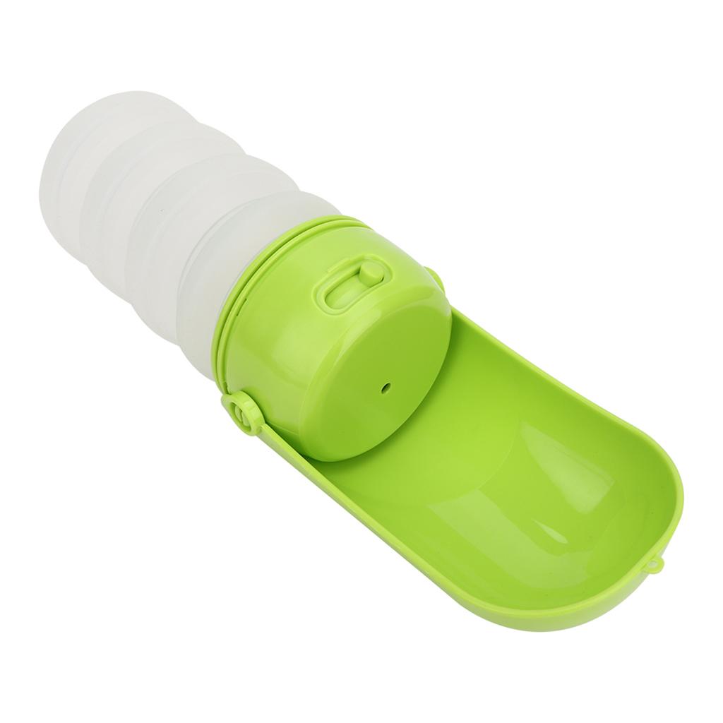 350ml Silicone Pet Outdoor Travel Portable Folding Drinking Water Bottle Kettle for Dogs Cats