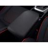 INTGET Center Console Armrest Cover for 2025 Toyota RAV4 Accessories 2024 2023 2022 2021 2020 2019 Leather Middle Console Lid Cover Pad Protector
