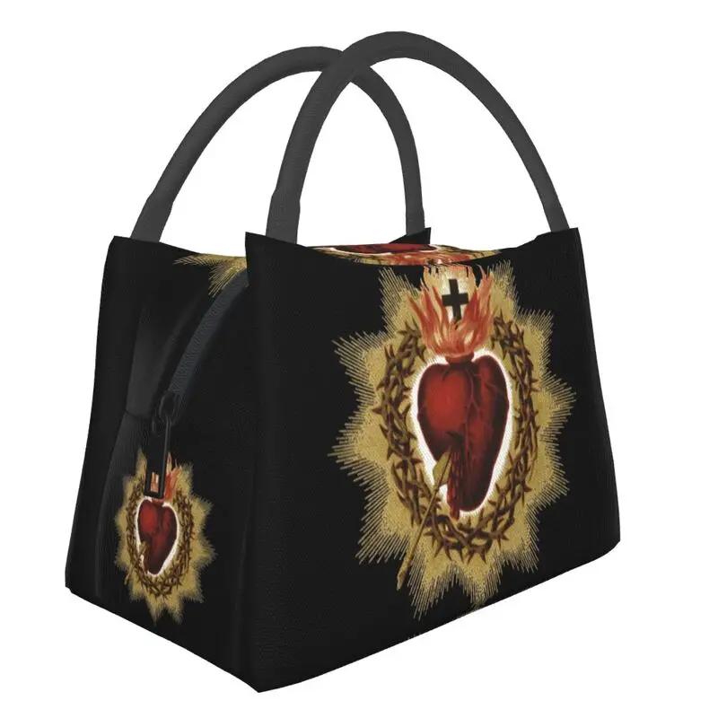 Jesus Is My King Thermal Insulated Lunch Bags Women My King Faith God Resuable Lunch Tote Meal Food Box