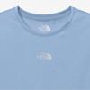 [north Face Official] Nt7ur35m White Label Women S Ventrun Short Sleeve Round Tee Powder Blue