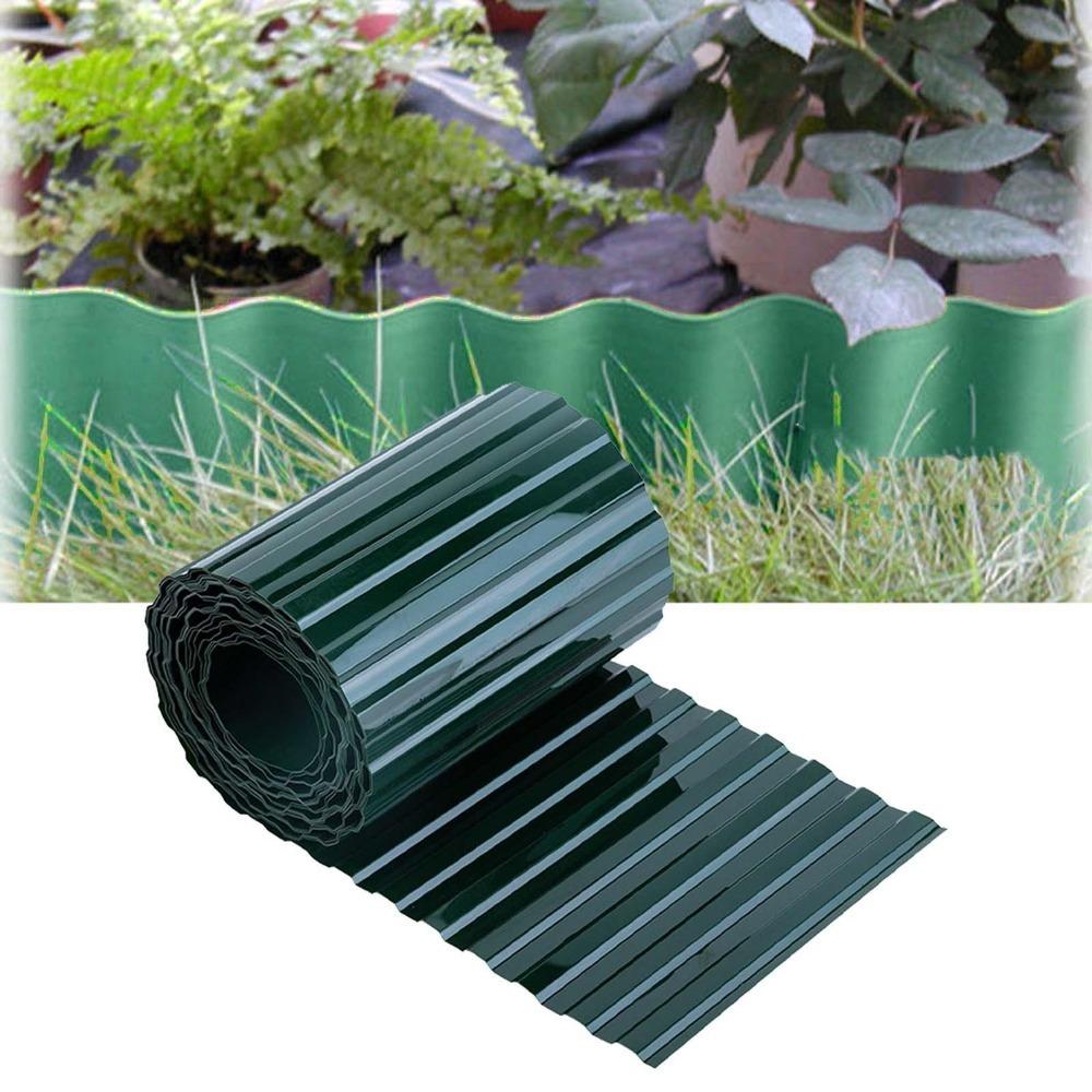 Edgeboundary Grass Lawn Edge Borders 10cm/15cm/20cm*9M Garden Supplies Plastic Garden Fence