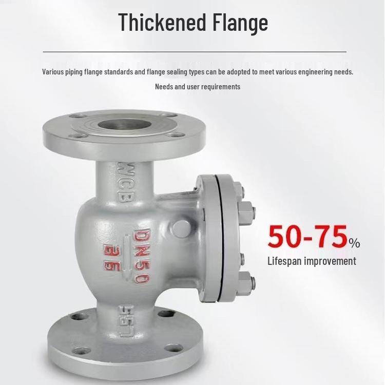 High-Temp Resistant Cast Steel Swing Check Valve DN50/100/150
