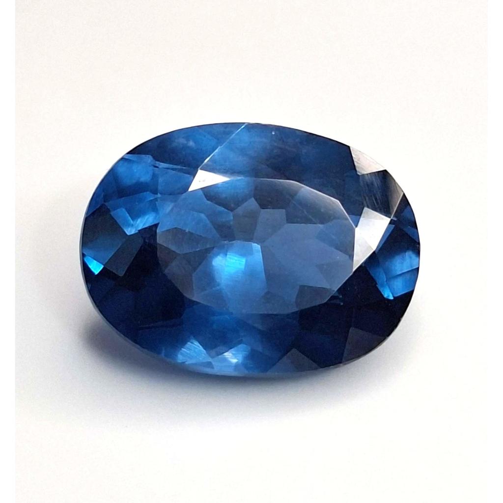 Stunning Natural Indicolite Tourmaline 10-12 Ct Oval Cut Certified Gemstone