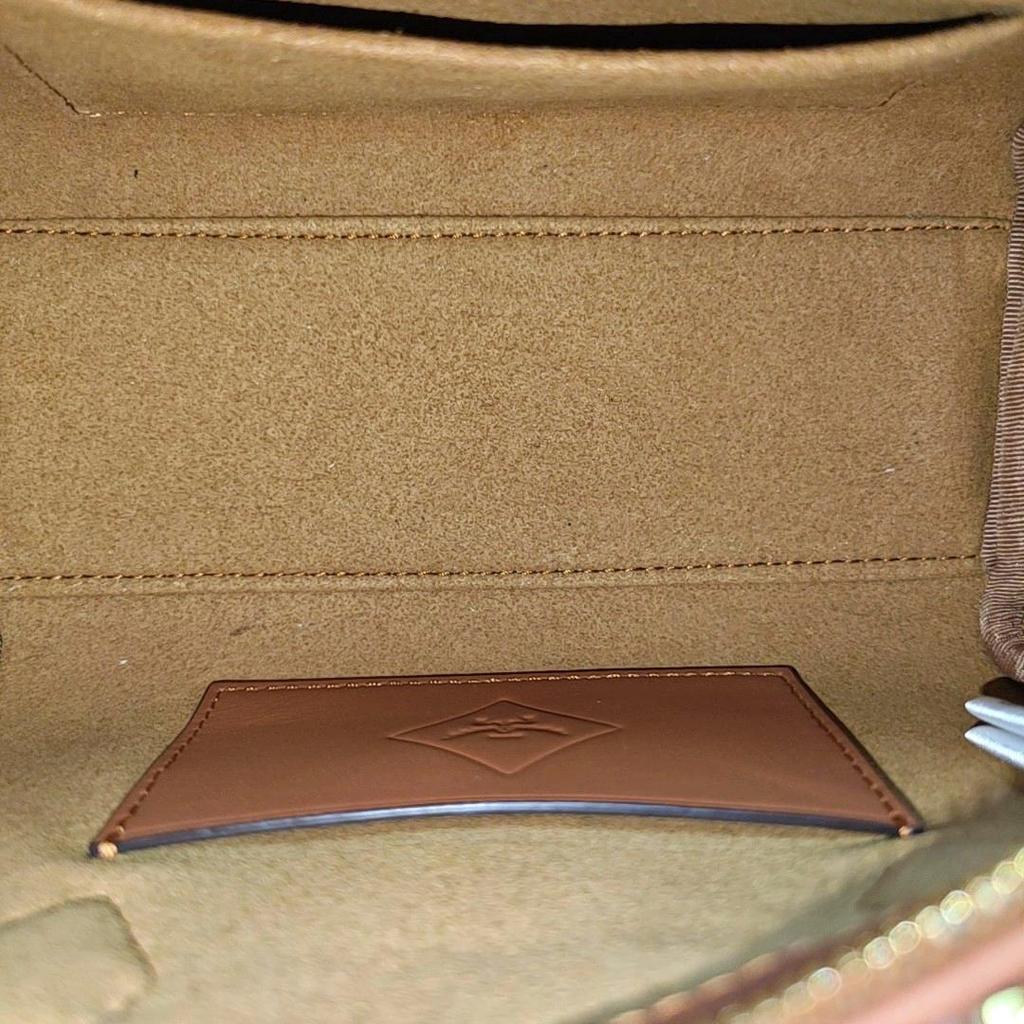 [Pre-Owned] Ella Lauretos Aw24 Monogram Coated Canvas Boston Bag Crossbody Tote Mini - Excellent #1YEHAA5