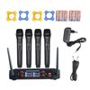T66 UHF Wireless One-to-Four Karaoke Stage Performance Microphone.