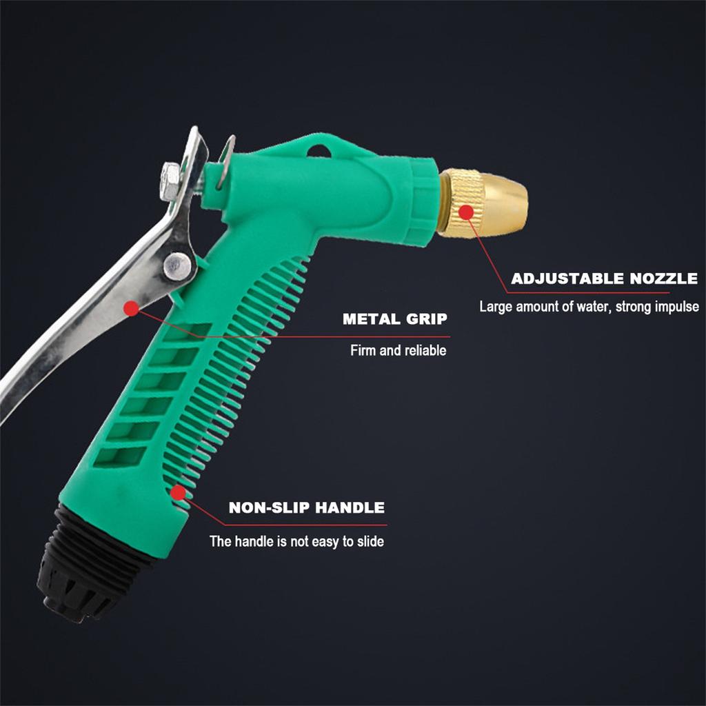 High Pressure Power Washer Wand,High Pressure Water Spray Lengthen Adjust Nozzle Car Washing Garden Hose Tool Multifunctional For Pet Bath