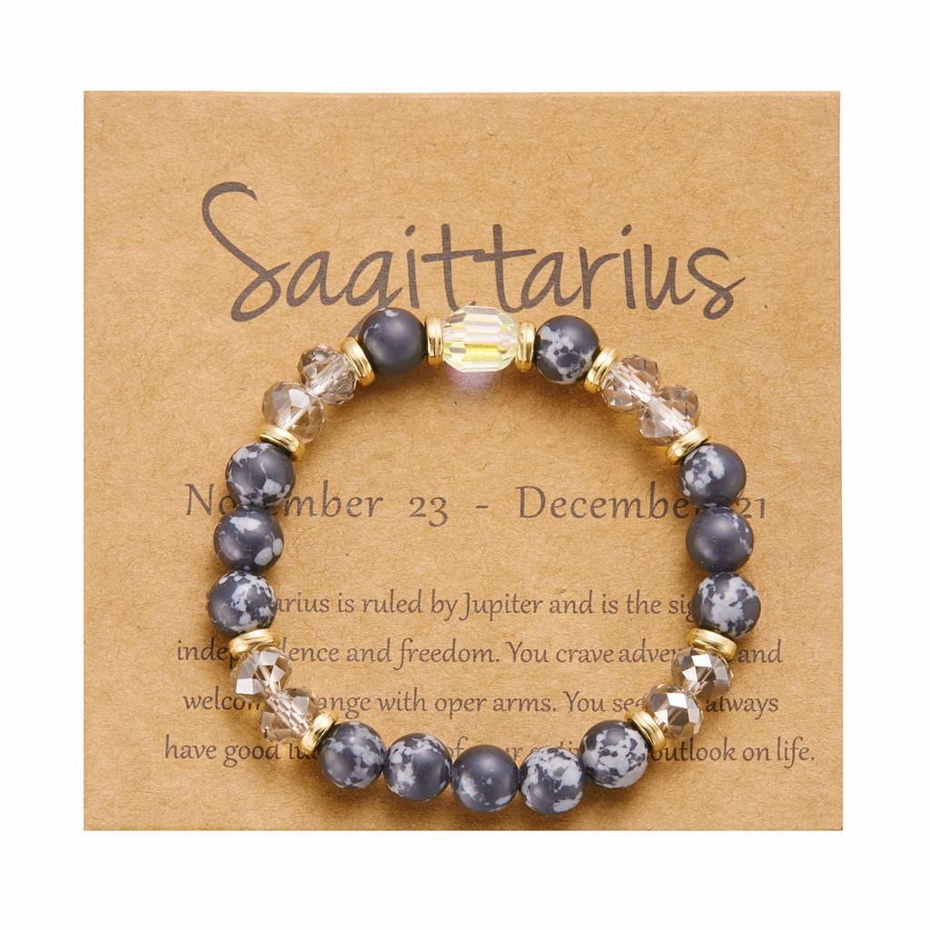 Constellation Handmade Stone Beaded Bracelets For Summer Gift Ideas