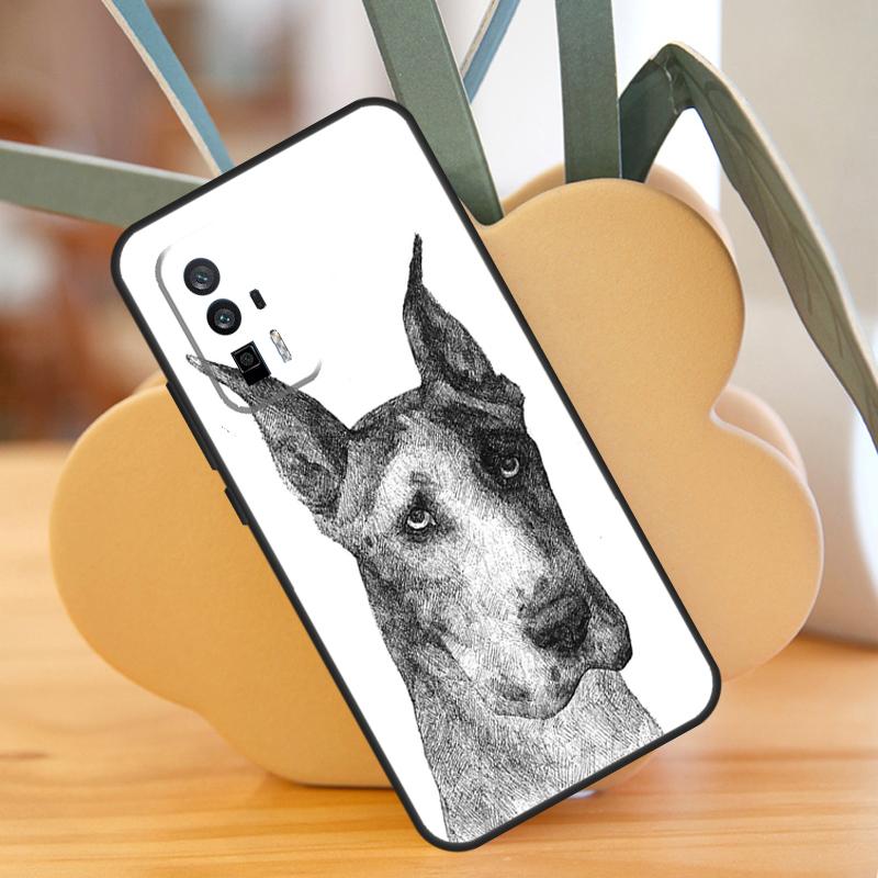 Great Dane Dog Case For Xiaomi 14 13 Ultra 11T 12T 13T Pro 12 Lite POCO F6 F5 X6 M6 Pro X5 X3 F3 M5s Cover