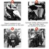 Sac de voyage pour vélo électrique, sac de transport étanche pour moto, sac de transport pour moto, tissu Oxford de conservation de la chaleur pour lunettes