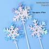 Frozen Christmas Snowflake Acrylic Cake Decoration Insert