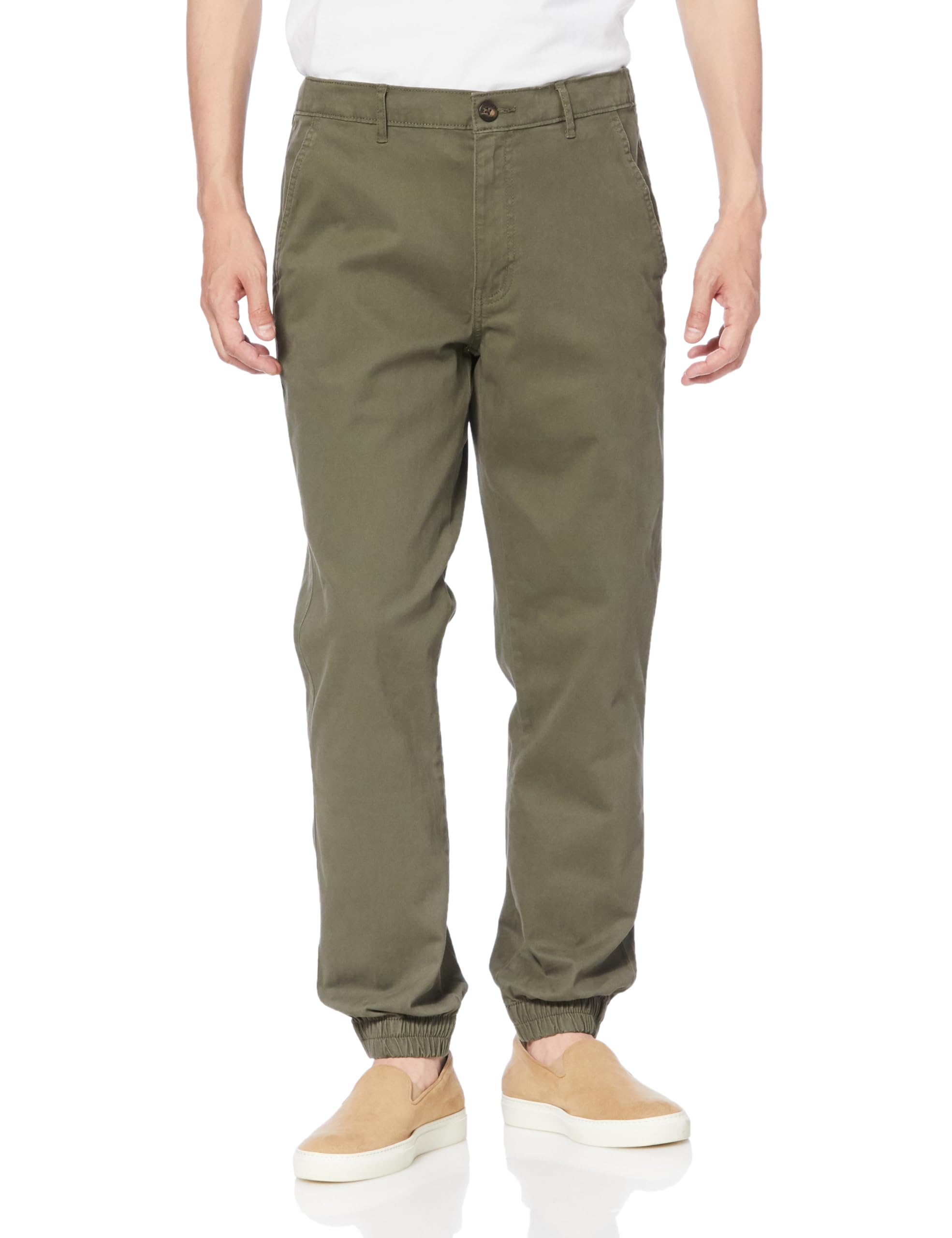 

Amazon Essentials Men s Slim Fit Jogger Pants, Olive, Size M