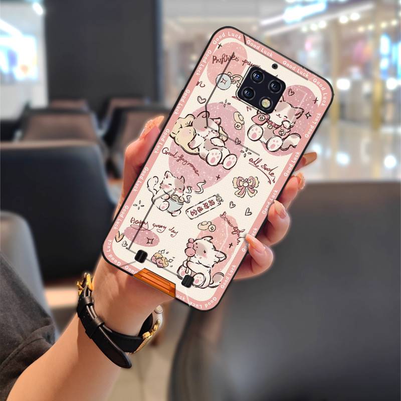 Back Cover Anti-dust Phone Case For Oukitel WP6 Protective TPU Fashion Design Shockproof Cartoon Soft Case Graffiti Cute