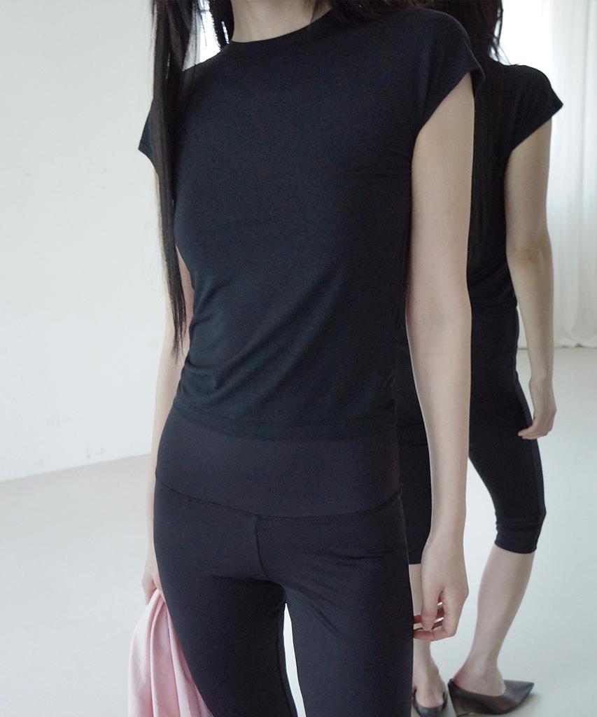 Peulojegteuweibeu Tencel Crop T Shirt (6Color)