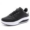 Fashion Women Shoes Lace Up Leather Sports 2025 Student Increase Platform Sneakers Outdoor Walking Women Shoes Zapatos De Mujer