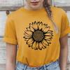 Sunflower T Shirt For Unisex Flower Garden Fall Girls Toddler Her Vintage Soft Streetwear Designer Clothes Homme Graphic