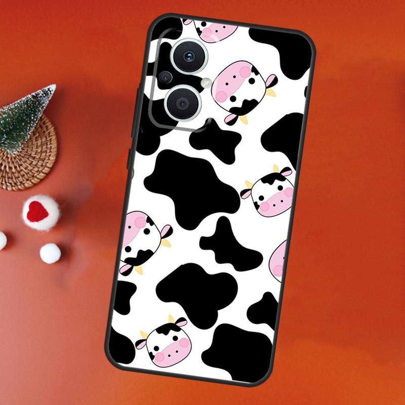 Cut Cow Case For OPPO Find X9 X8 X5 Pro OPPO Reno 11F 12F 13F 14F 7 8 Lite 10 11 12 13 14 Pro Cover