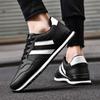 2025 new Leather non-slip men's running shoes Fashion lightweight breathable casual sneakers work gym men's shoes leather shoes