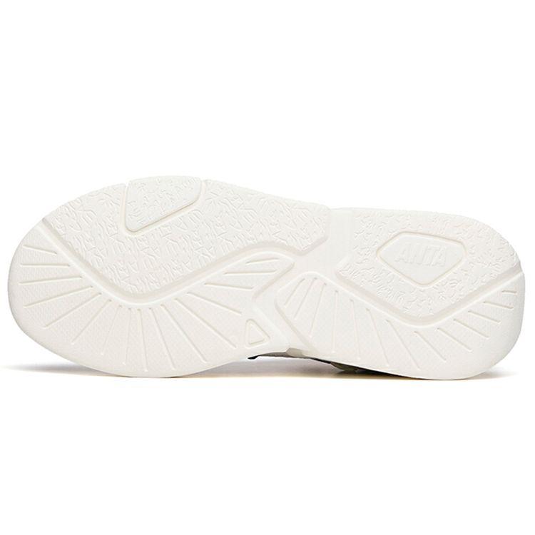 Anta Lifestyle Series Reject Mediocrity Spliced Casual Low-Top Sneakers Men Sneakers Black White Red 112138084-2