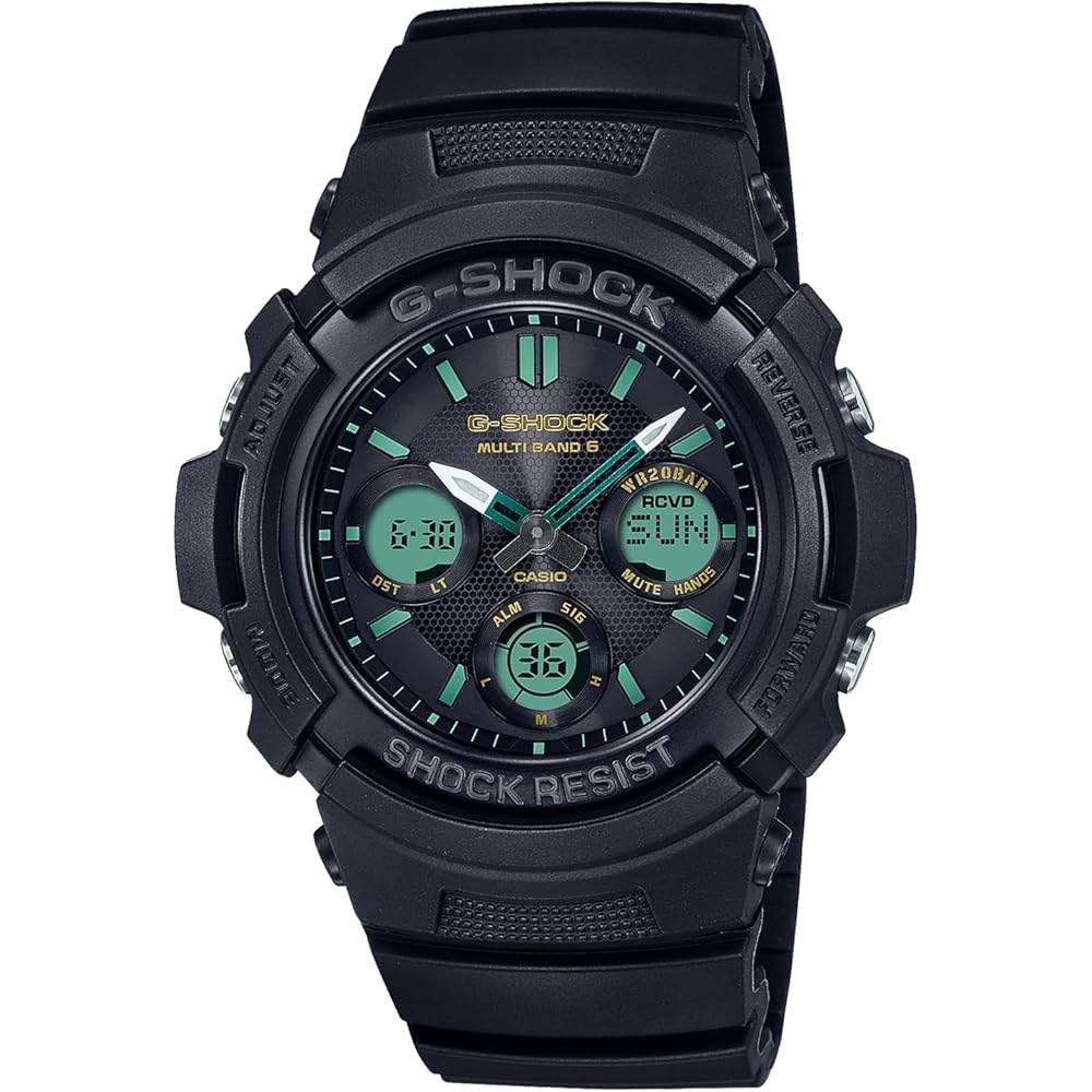 

[Casio] Watch G-Shock [Domestic Genuine] Radio Wave Solar TEAL AND BROWN COLOR SERIES AWG-M100RC-...
