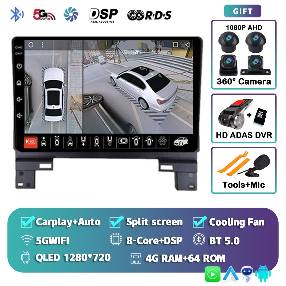 Android 14 Carplay Auto WIFI+4G Car Radio For Honda XRV 2025 Navigation GPS Multimedia Video Player Wifi 4G DSP Head Unit Audio