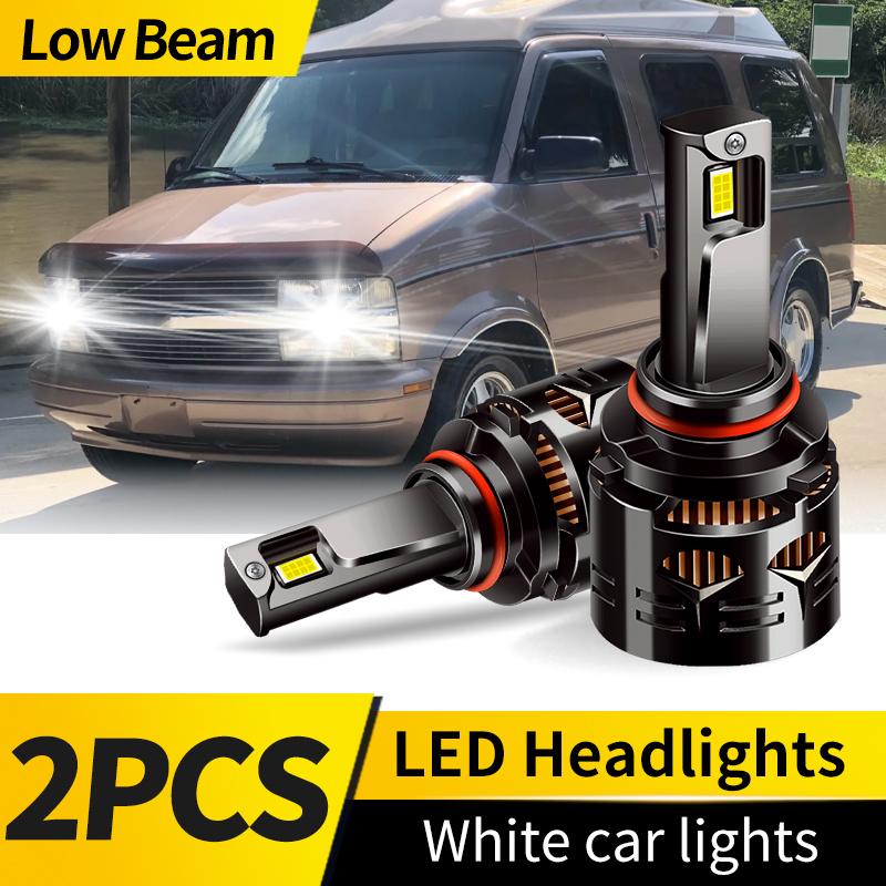 

2PCS 9005 HB3 LED Headlight Bulb Super Bright CSP Auto Driving Headlamp Bulb Turbo 9006 HB4 For Chevrolet Astro Van 1995-2005