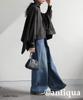 antiqua Ponte Design Long One Size Black Women's Top, Sleeve, PN-00507, 05,