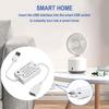 Convenient Device Control USB Smart Switch Smart Circuit Breaker Output DV 5V/3A Plastic Material Compatible With USB Devices