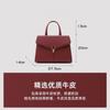 Bag 2025 new women's bag red bridal wedding bag leather wedding handbag light luxury high-end mother bag