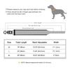 Personalized PU Leather Dog Collar Necklace Wide Padded Pet ID Collars Free Print Dogs Name Collars for Small Medium Large Dogs