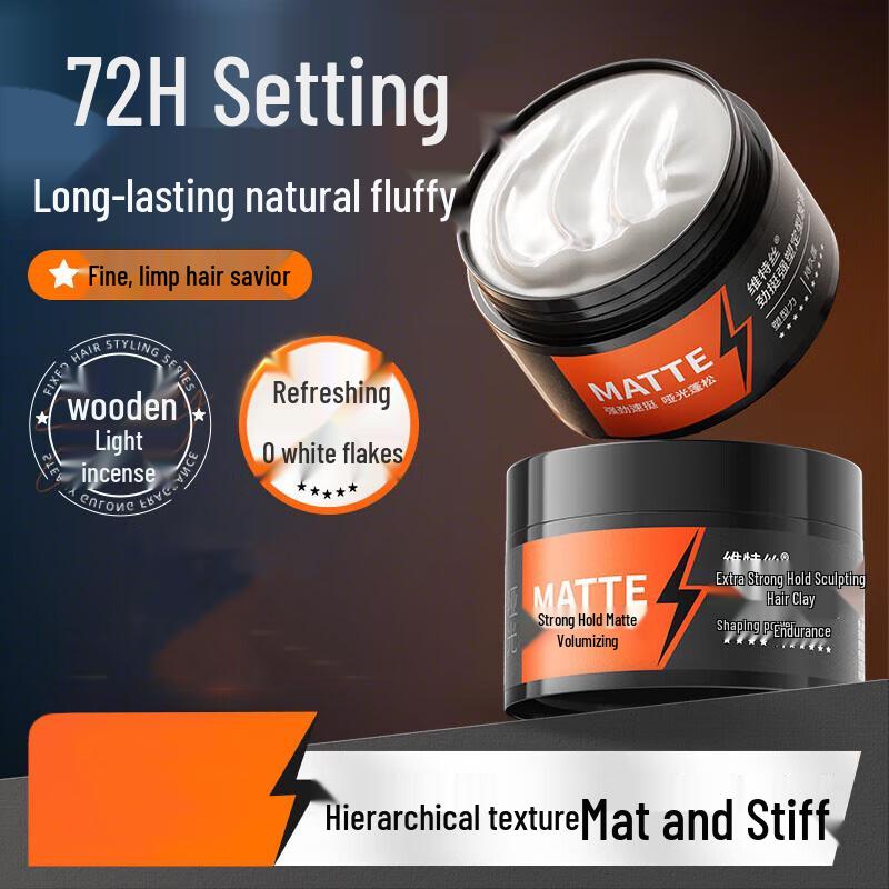 Vidal Sassoon Strong Hold Styling Hair Mud