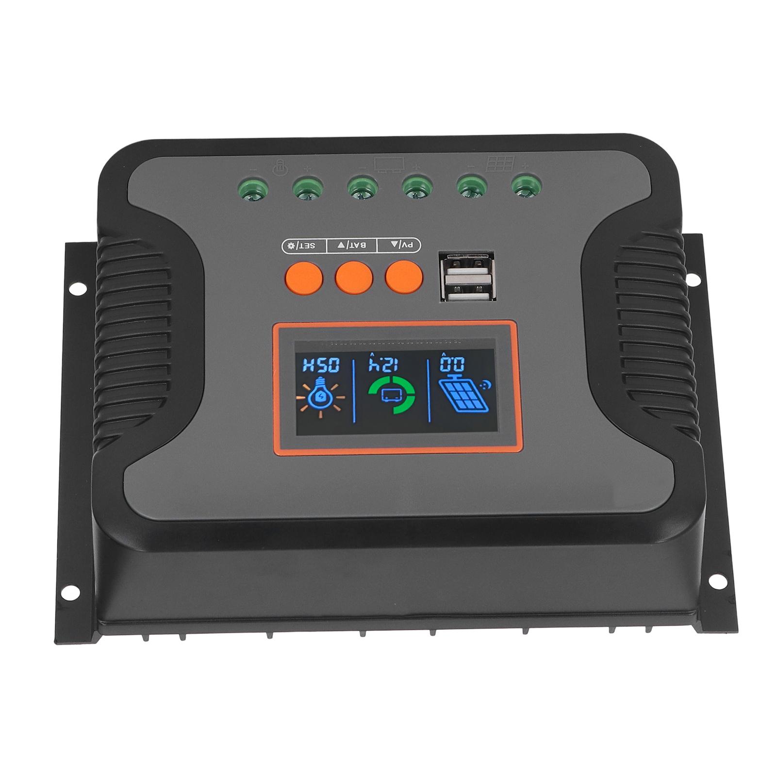 PowMr 2Pcs 60A MPPT Laderegler, 12V/24V/36/48V/160V (Max) DC Eingang, LCD Display Solar Laderegler für gelüftete Li-Ion Ni-Cd Batterien, Unterstützt 12 (Max) Parallelanschlüsse PowMr 2Pcs 60A MPPT Laderegler, 12V/24V/36/48V/160V (Max) DC Eingang, LCD Display Solar Laderegler für gelüftete Li-Ion Ni-Cd Batterien, Unterstützt 12 (Max) Parallelanschlüsse