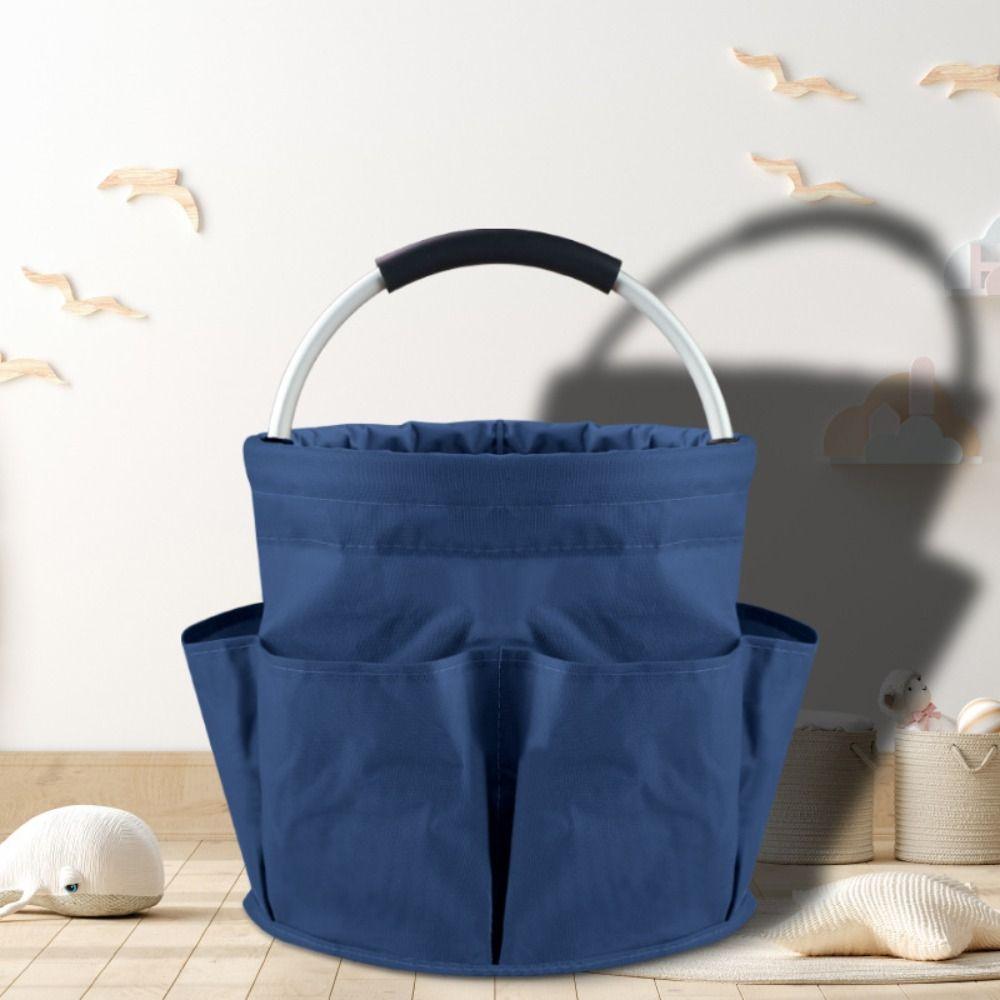 Langlebige Oxford-Stoff Große Aufbewahrungs-Organizer-Tasche 17L 5 Farben Autowäsche-Aufbewahrung mit Griff Faltkorb Outdoor-Picknick