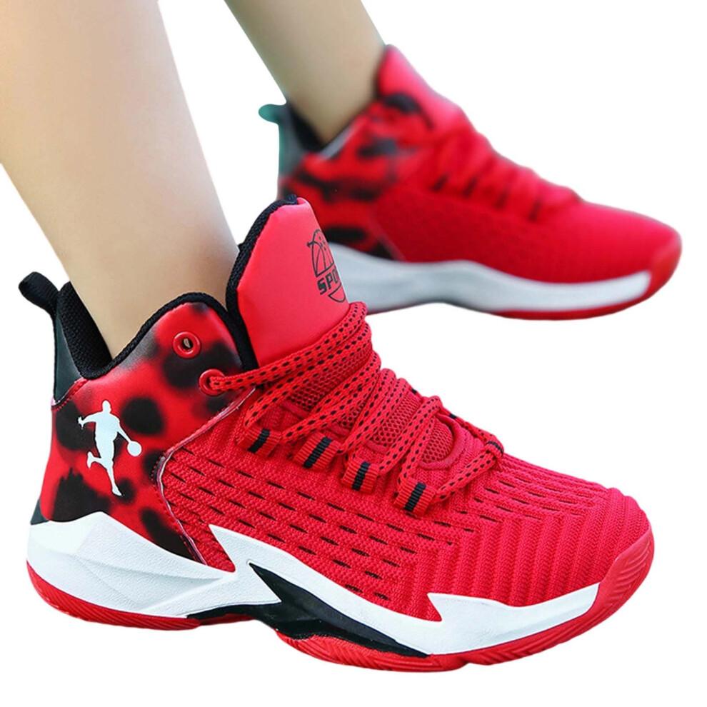 Lightweight Breathable Mesh Boys Sneakers – Athletic Running & Casual Sports Shoes, Comfortable Durable Design, Compatible with Kids & Youth