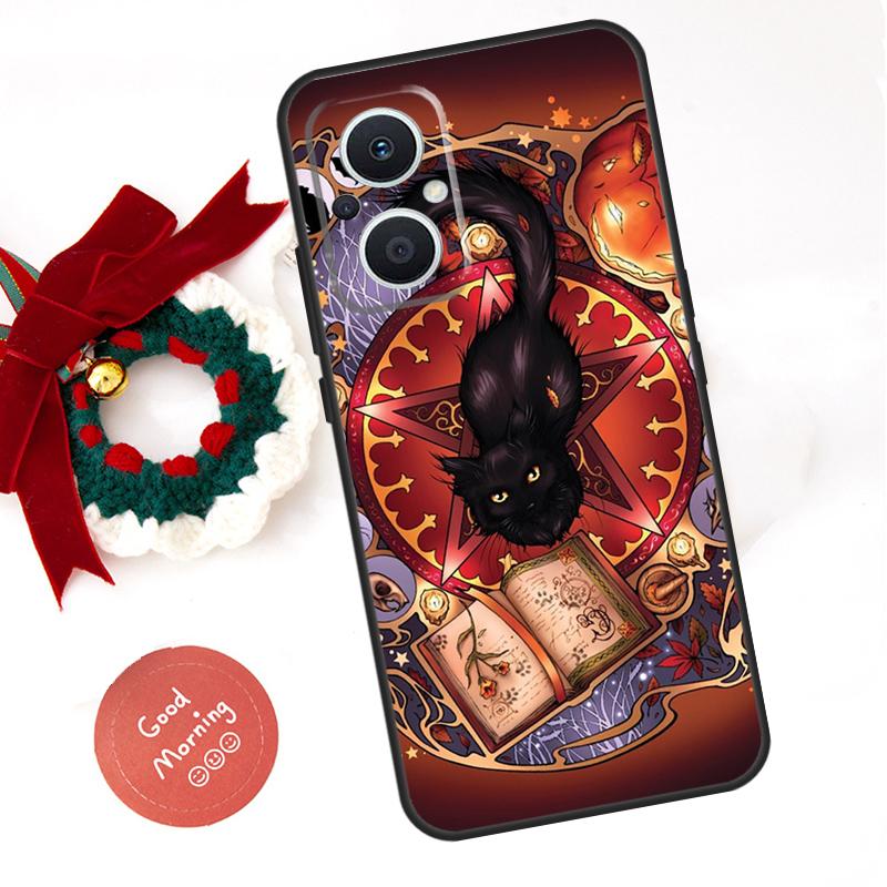 Magic Cat The Witches Funda For OPPO Reno 14 F 13F 12F 11F 10 11 12 13 Pro 7 8 Lite OPPO Find X5 X6 X8 X9 Pro Case