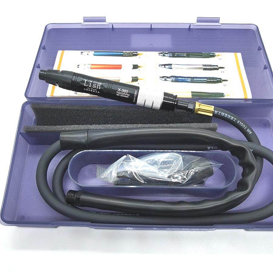 Lish Fengmo X-380 Pneumatic Air Grinder Pen Set - Industrial-Grade Engraving Tool