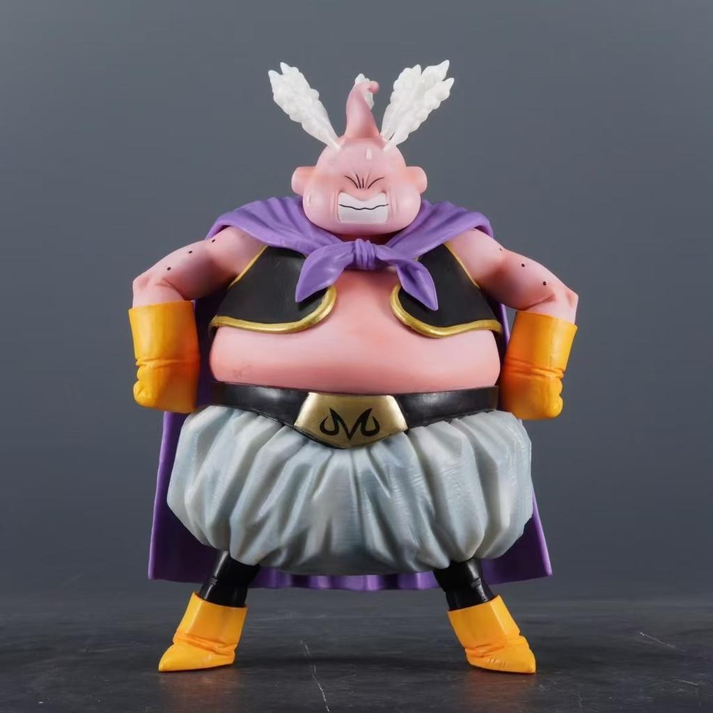Anime Drogan Boll Z Fat Buu Figure Four Heads Replaceable Majin Buu Action Figures 20cm Pvc Statue Collection Model Toys Gifts