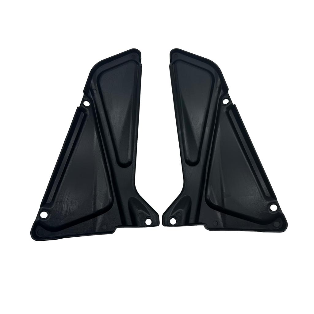 Deepa Ribusu Rebel 250/500 Engine Cover, Black, Universal Square ABS Side Cover, Custom Parts for Rebel 250/500 [Parallel Import]