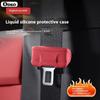 For Volvo S60 S90 XC90 XC60 XC40 Interior Accessries 2/4 Piece Car Seat Belt Silicone Protective Cover Trim