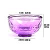 7 Stück Geprägte Mehrfarbige Glas Buddha Schale Hämmertextur Handwerkskunst Heiliges Wasser Schale Buddhistisches Hausgeschenk Lnterieur Dekoration