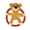 Chew Plush Toys for Dog Squeak Puppy Toy Cotton Rope  Flying Discs Toys Pet Toy Interact Training Throw Things for Dogs